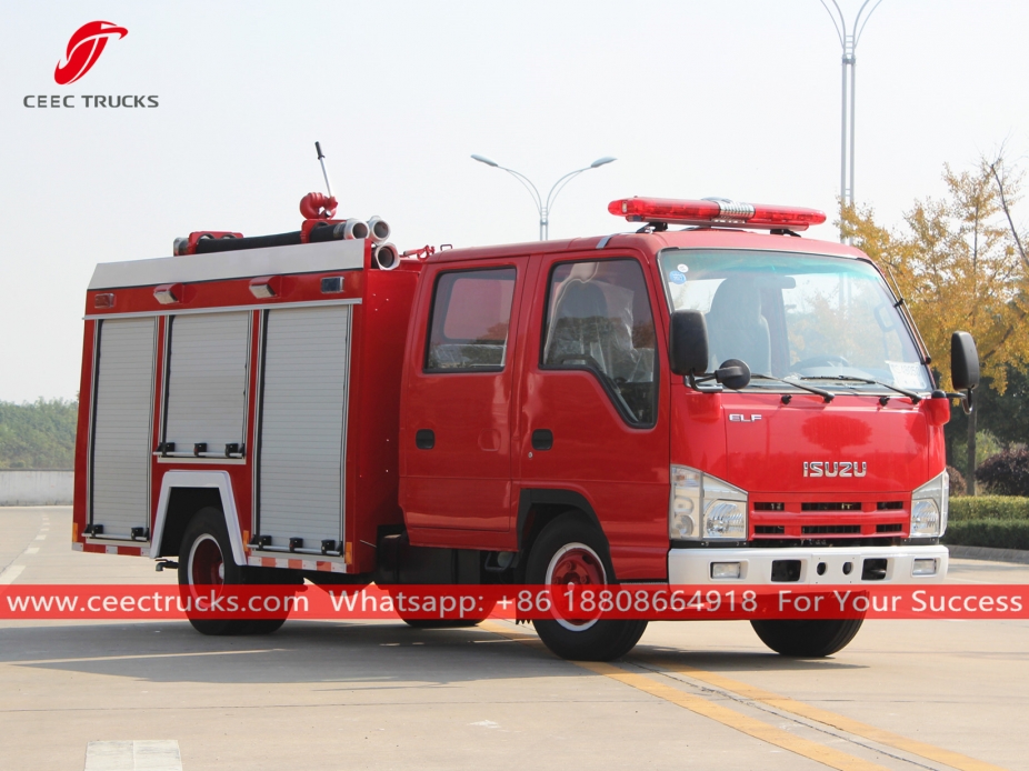 Caminhão de bombeiros 2.000L ISUZU