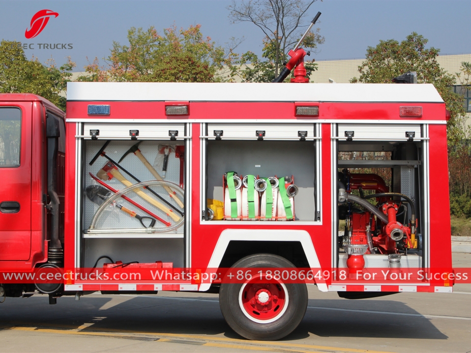 Caminhão de bombeiros 2.000L ISUZU