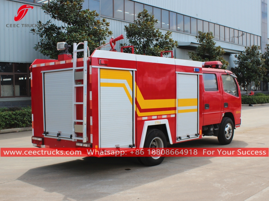 Caminhão de bombeiros com tanque de água 2.000L DONGFENG