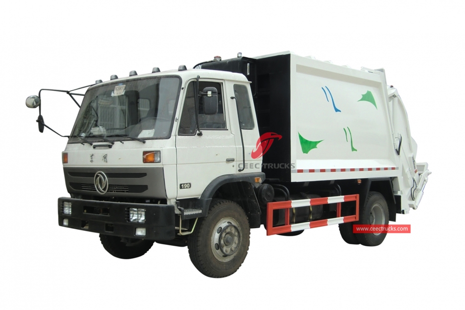 Caminhão de lixo comprimido 10CBM Dongfeng