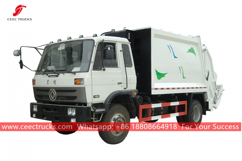 Caminhão de lixo comprimido 10CBM Dongfeng