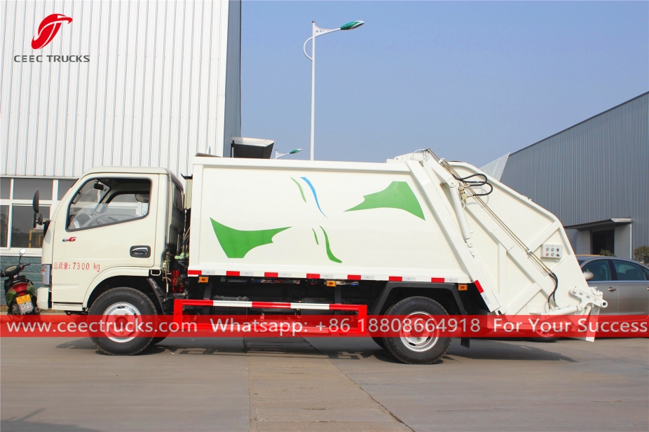 DONGFENG 5000Liters refuse compactor truck