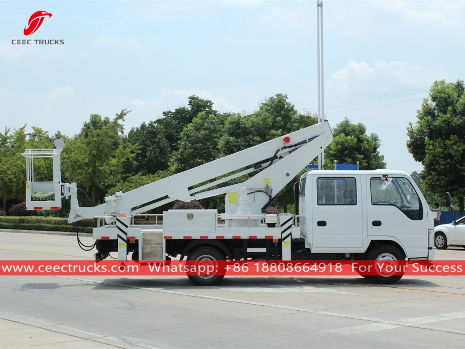 Caminhão de plataforma aérea ISUZU 16m