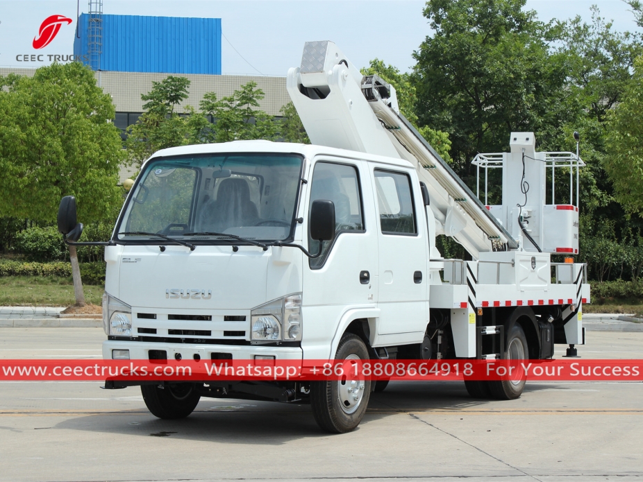 Caminhão de plataforma aérea ISUZU 16m