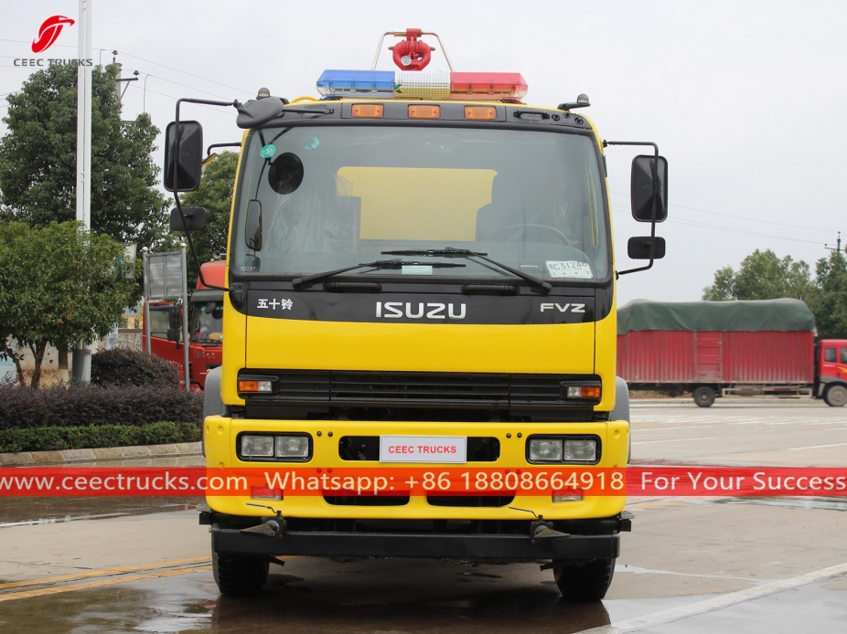 ISUZU 14.000 litros de água de fogo Bowser