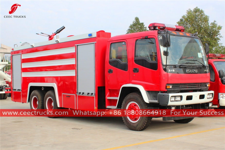 Caminhão de bombeiros de espuma ISUZU FVZ