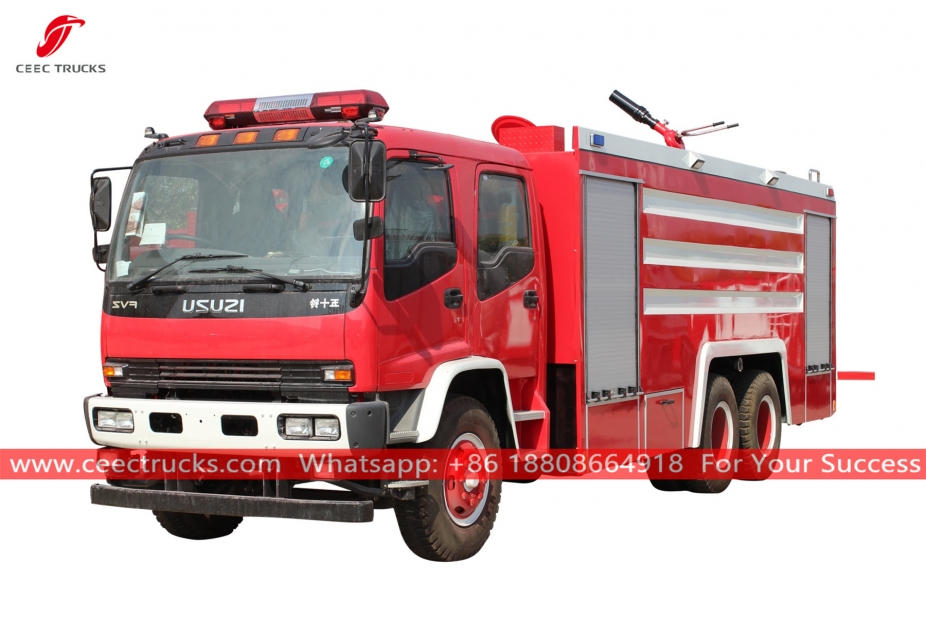 Caminhão de bombeiros de espuma ISUZU FVZ