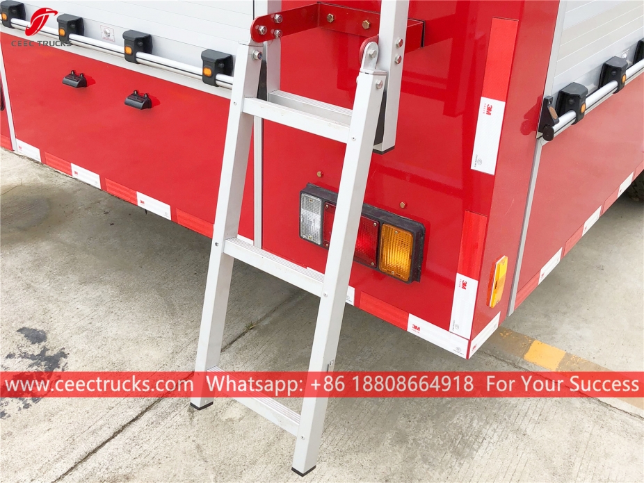 Caminhão de bombeiros de espuma de água ISUZU 12CBM