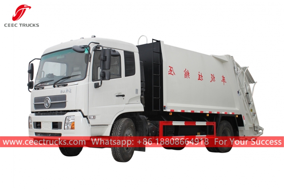 Caminhão compactador de resíduos Dongfeng 14CBM