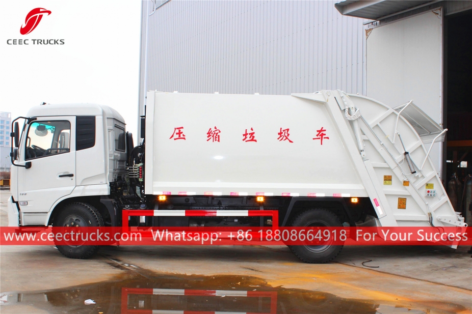 Caminhão compactador de resíduos Dongfeng 14CBM