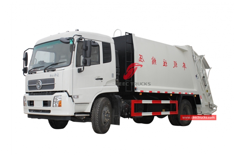 Caminhão compactador de resíduos Dongfeng 14CBM