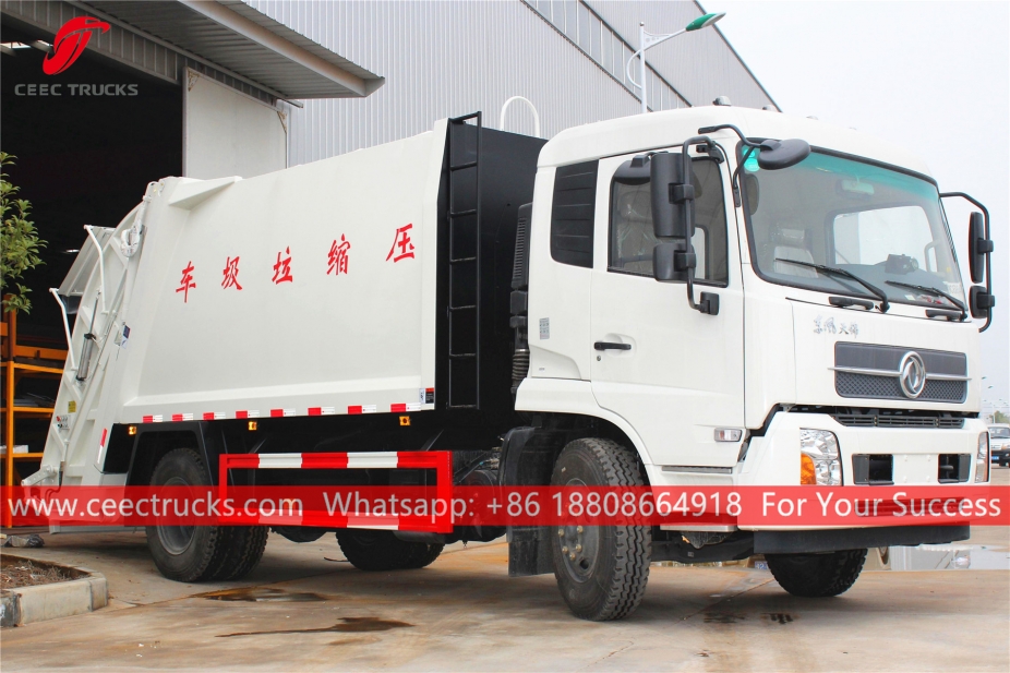 Caminhão compactador de resíduos Dongfeng 14CBM