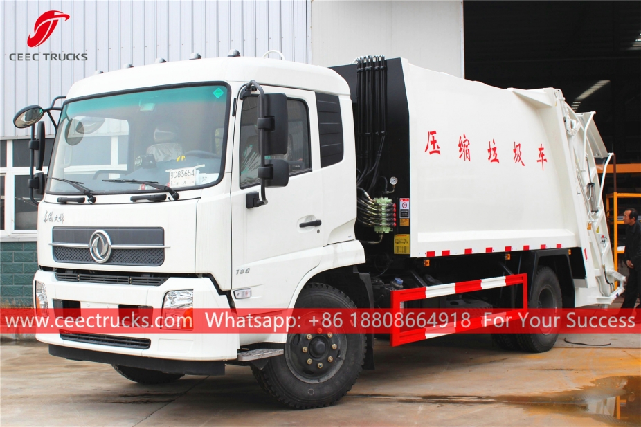 Caminhão compactador de resíduos Dongfeng 14CBM