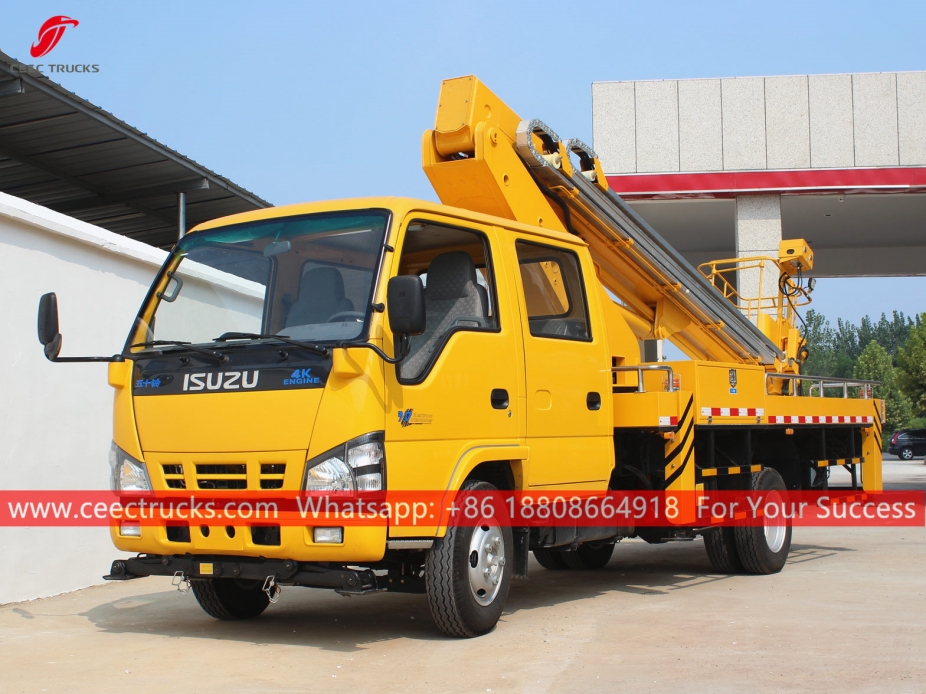 Caminhão de lança telescópica ISUZU 20m