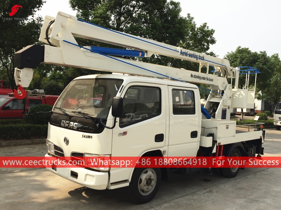 Caminhão de trabalho aéreo de 12m Dongfeng