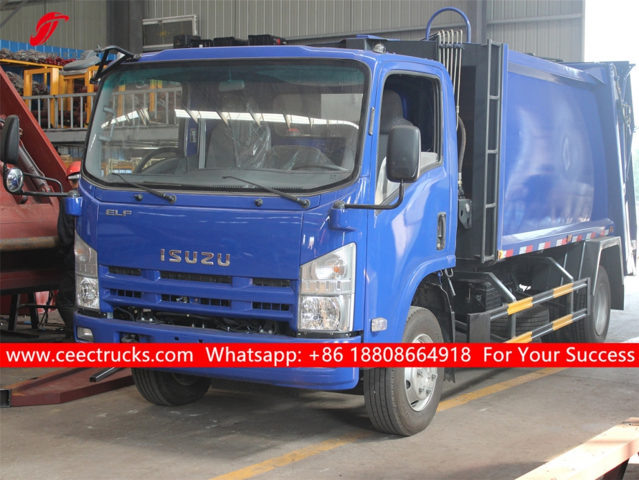 Compactador de lixo ISUZU 8 CBM