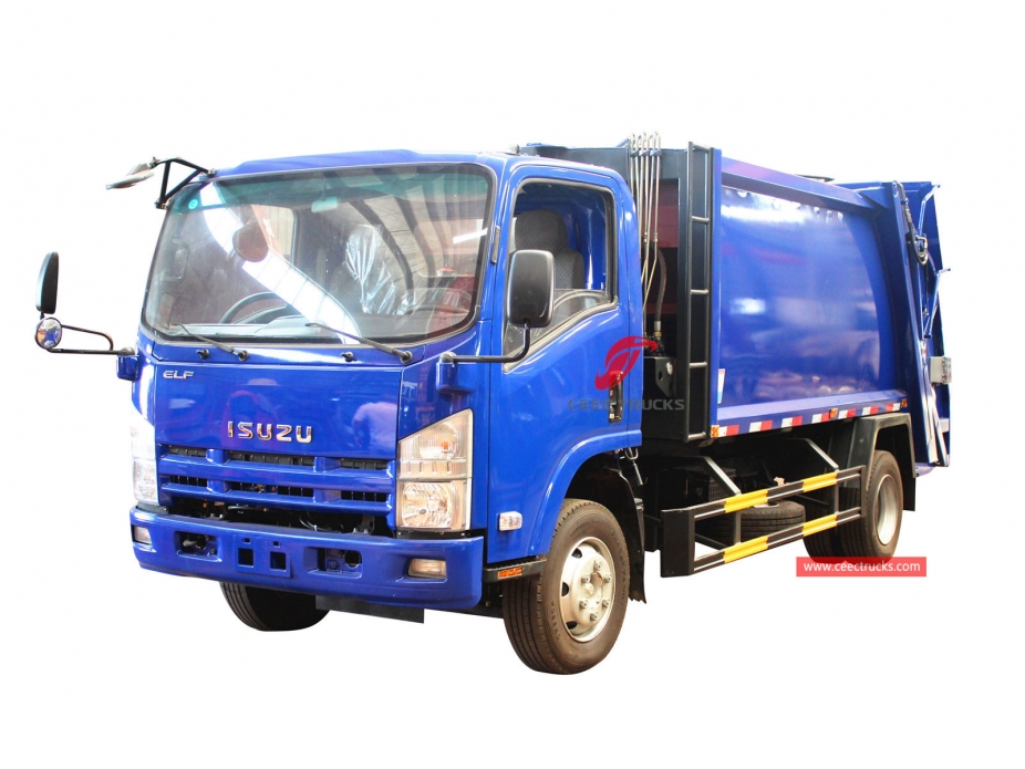 Compactador de lixo ISUZU 8 CBM