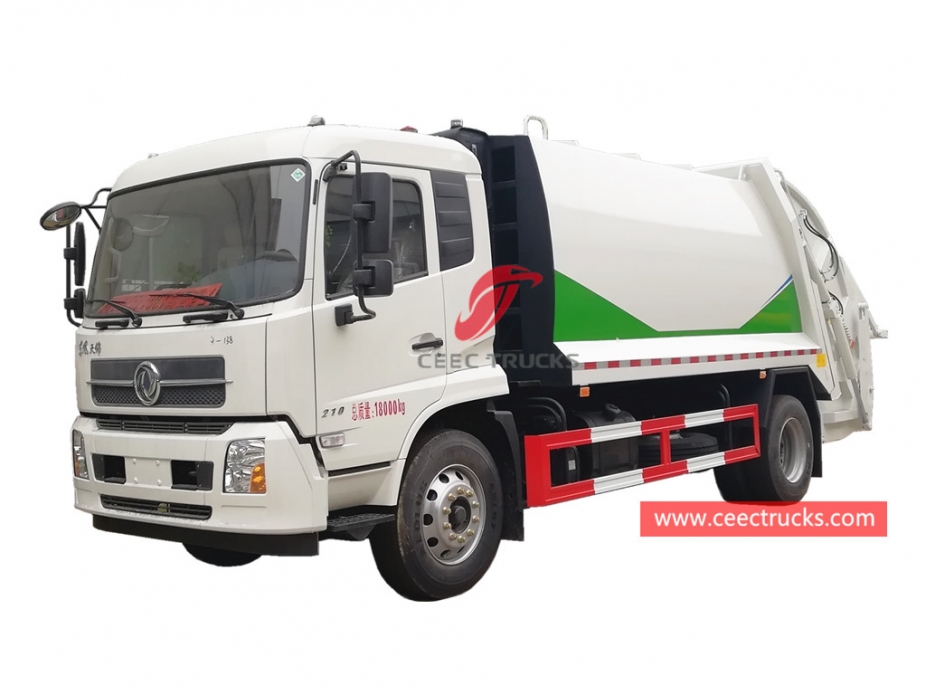 Caminhão de lixo comprimido Dongfeng 12CBM