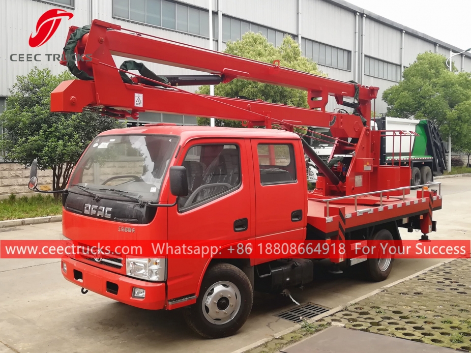 Plataforma de trabalho aéreo de 16m Dongfeng