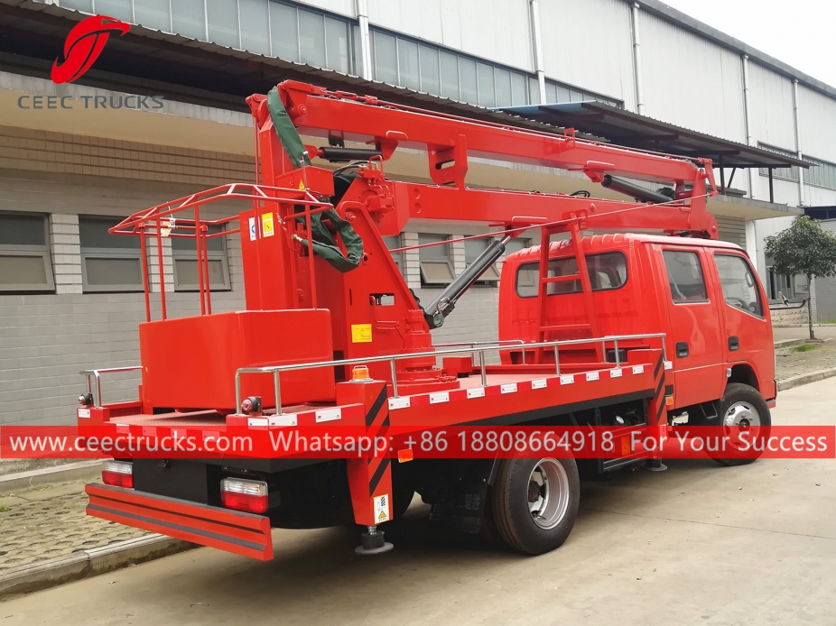 Plataforma de trabalho aéreo de 16m Dongfeng