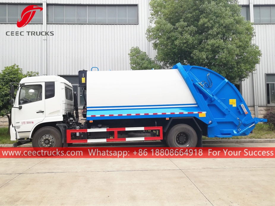 Caminhão de resíduos comprimidos Dongfeng 10CBM