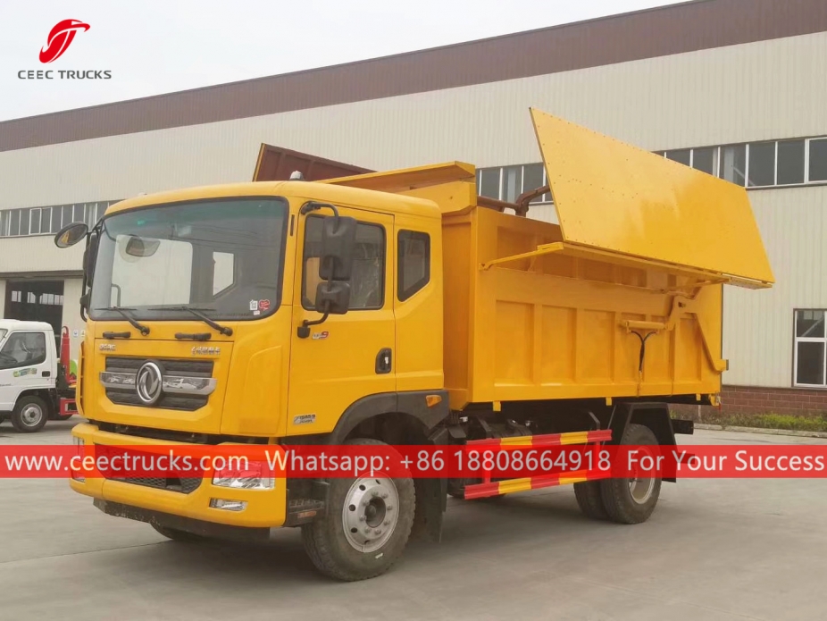 Caminhão de lixo de ancoragem 12CBM DONGFENG