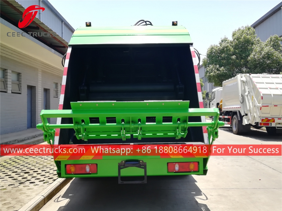 Caminhão de compressão de lixo Dongfeng 12CBM