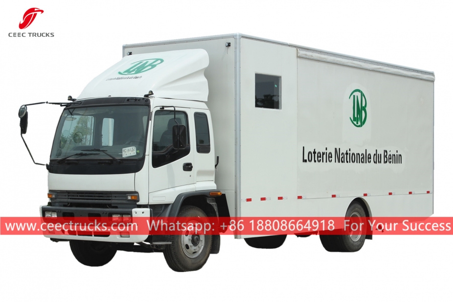 Caminhão de palco móvel ISUZU FTR