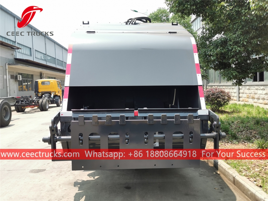 Caminhão de compressão de lixo Dongfeng 5CBM