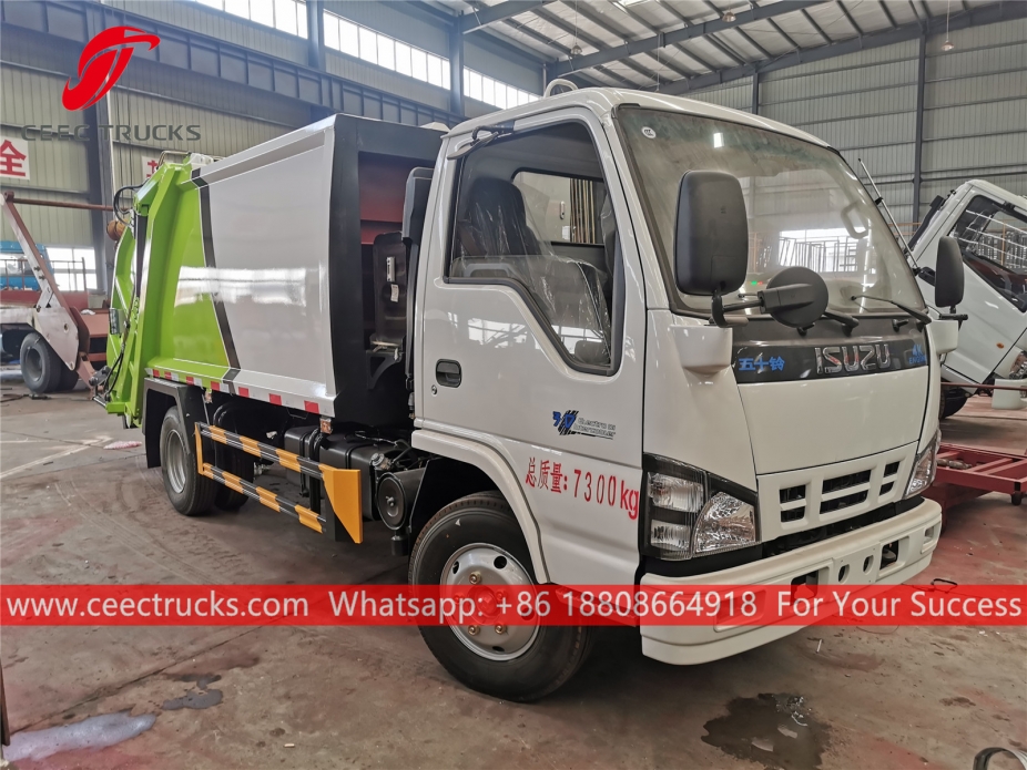 ISUZU 6cbm garbage compactor