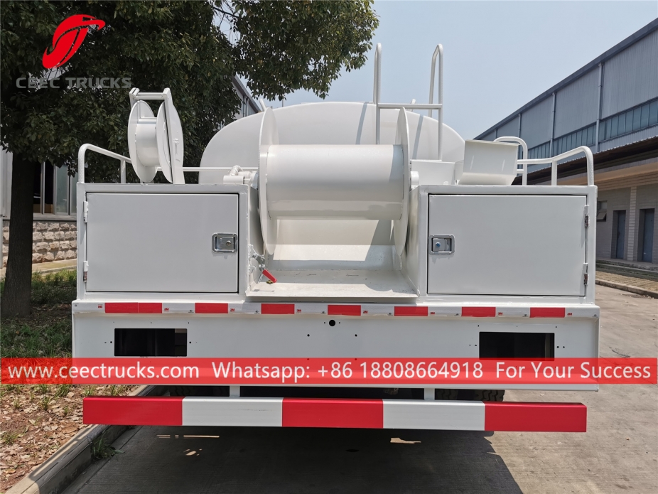 Caminhão de lavagem de alta pressão 8CBM JAC