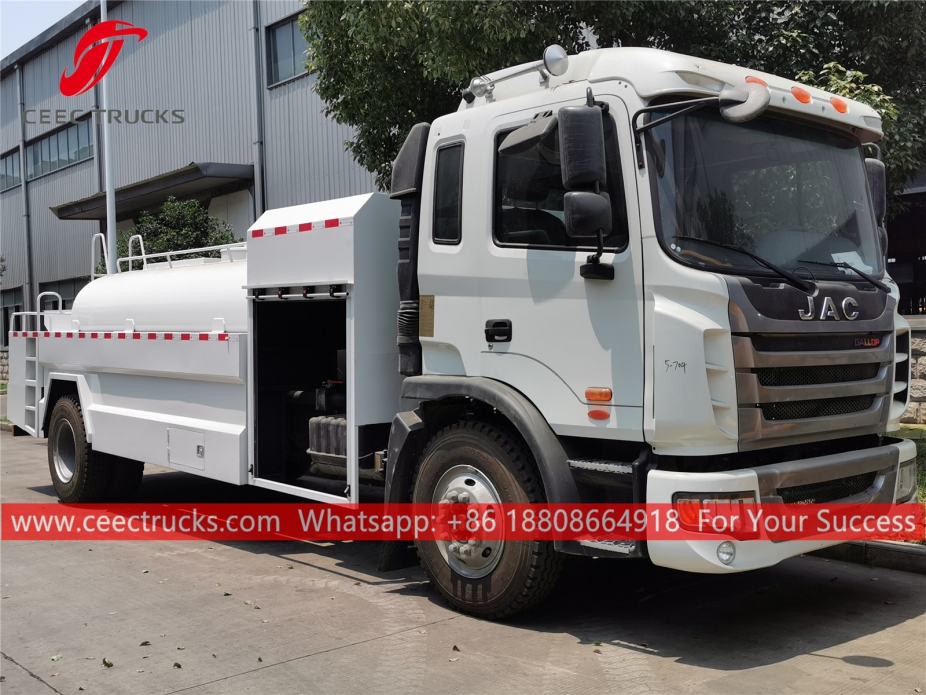 Caminhão de lavagem de alta pressão 8CBM JAC