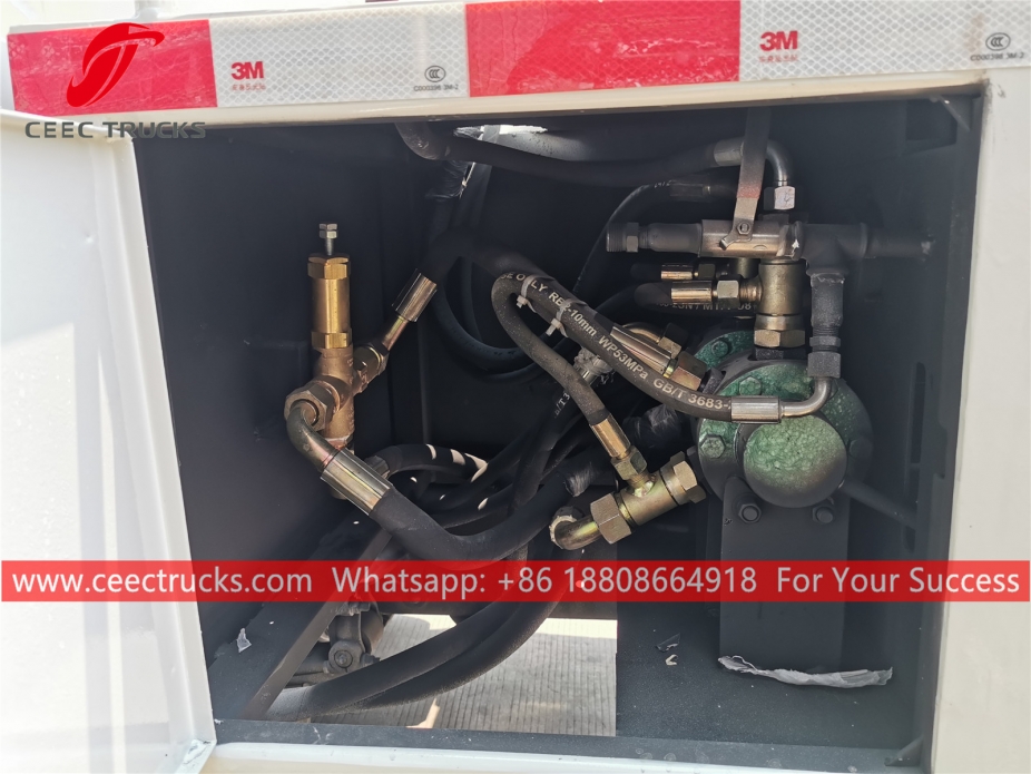 Caminhão de lavagem de alta pressão 8CBM JAC