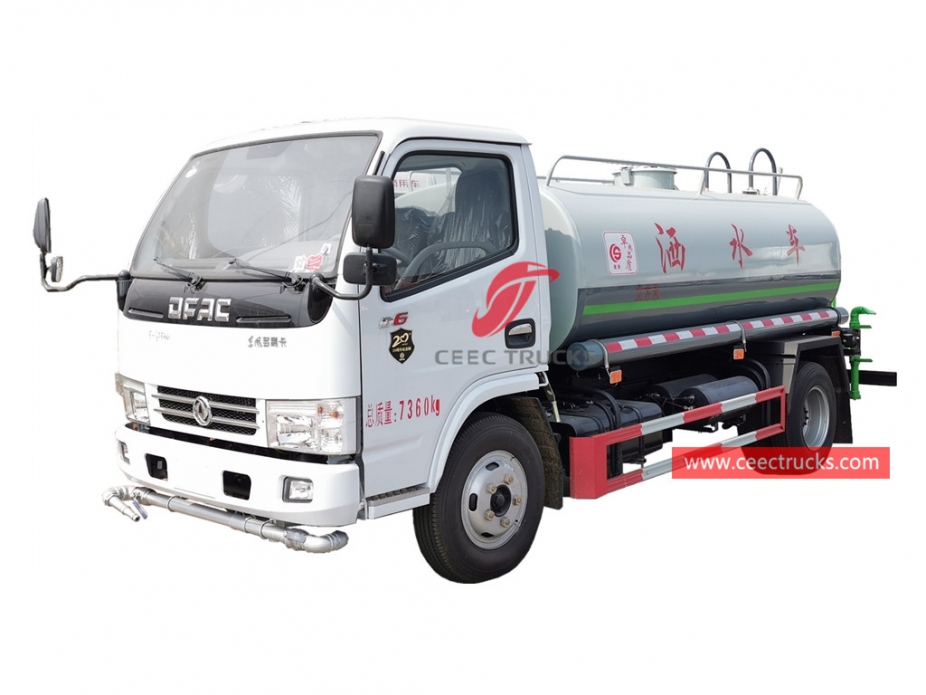 Caminhão tanque de água 4CBM DONGFENG