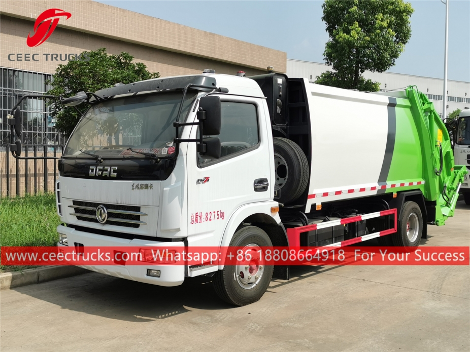 Caminhão compactador de lixo Dongfeng 6CBM