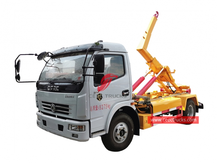 Caminhão de lixo com braço Dongfeng Hook