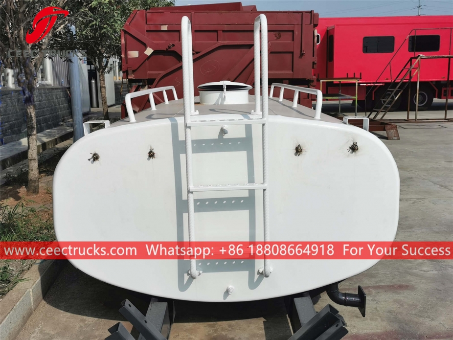 Kit tanque de caminhão-pipa 8 CBM