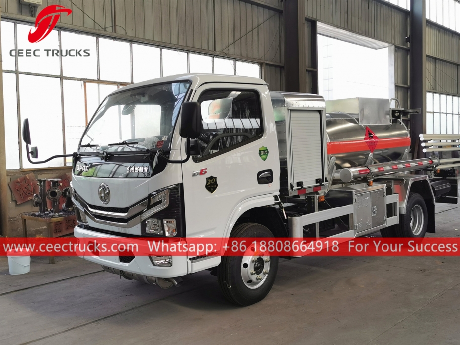 Caminhão Bowser de combustível 2CBM Dongfeng