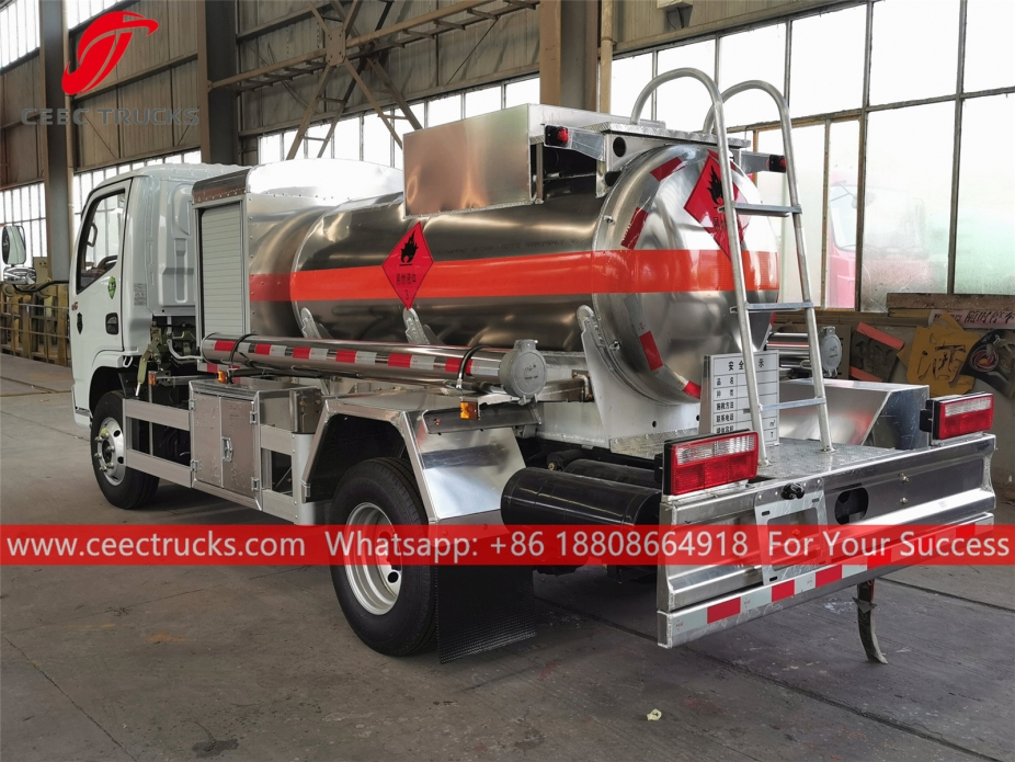 Caminhão Bowser de combustível 2CBM Dongfeng