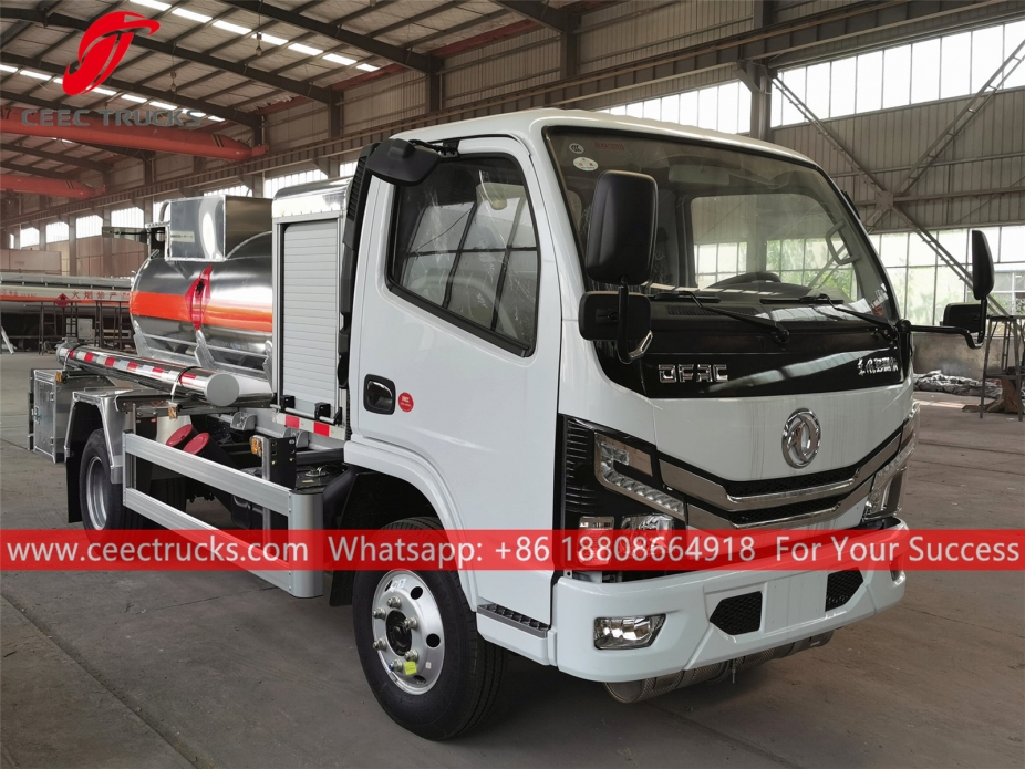 Caminhão Bowser de combustível 2CBM Dongfeng