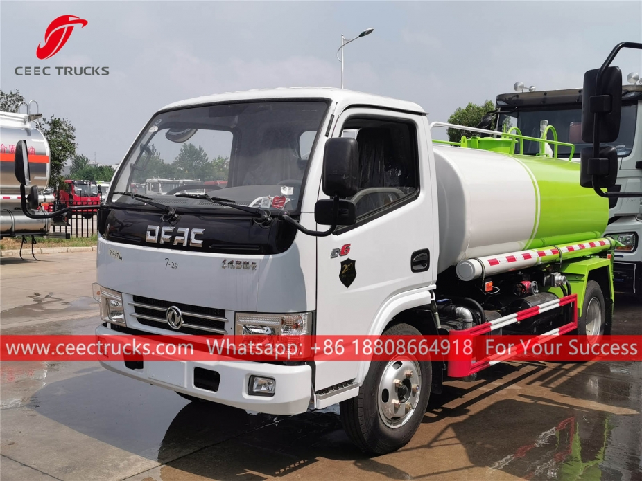 Caminhão tanque de água Dongfeng 5CBM