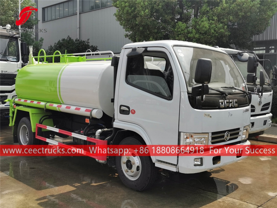 Caminhão tanque de água Dongfeng 5CBM