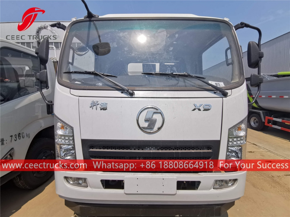 Caminhão varredor e lavador de estradas Shacman