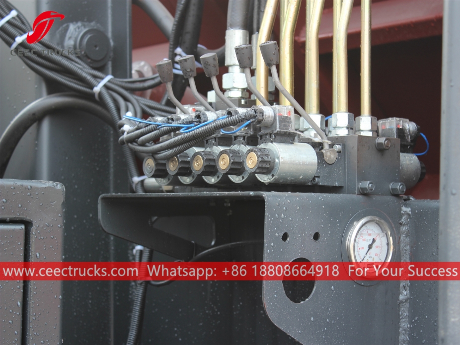 european standard 10,000 liters compressed trash truck kit