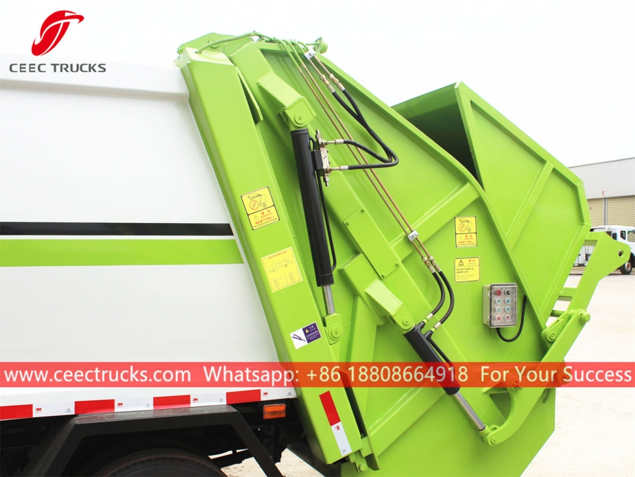 european standard 5,000 liters waste compactor truck kit