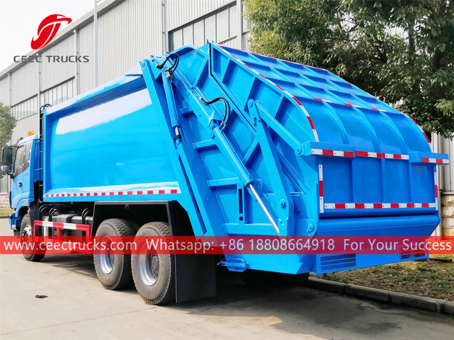 european standard 20,000 liters garbage compactor body