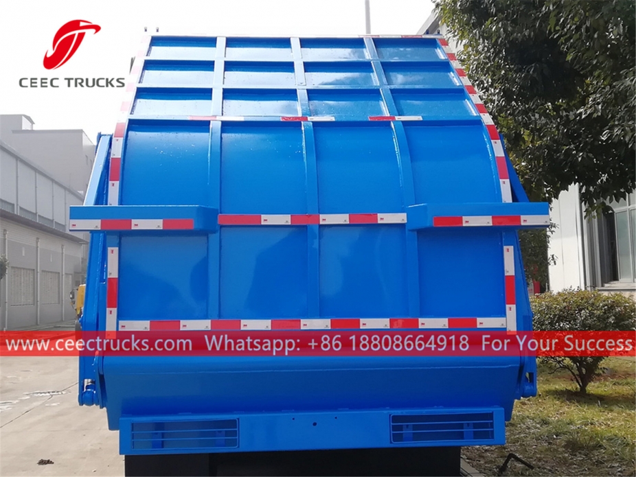 european standard 20,000 liters garbage compactor body