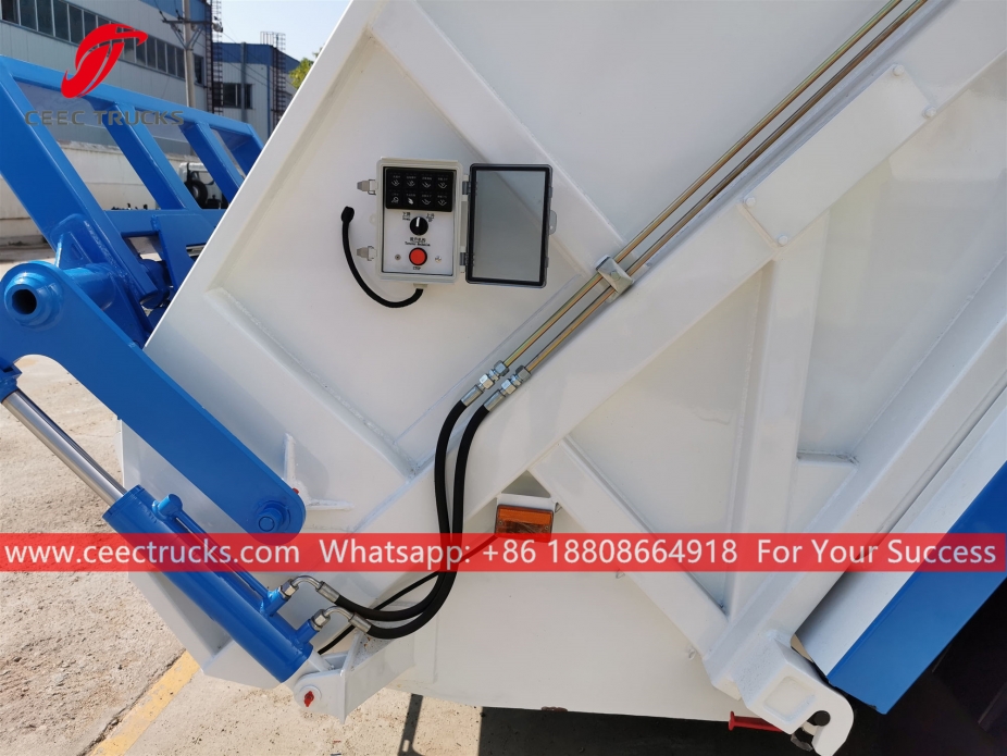 european standard 5,000 liters refuse compactor truck tank kit