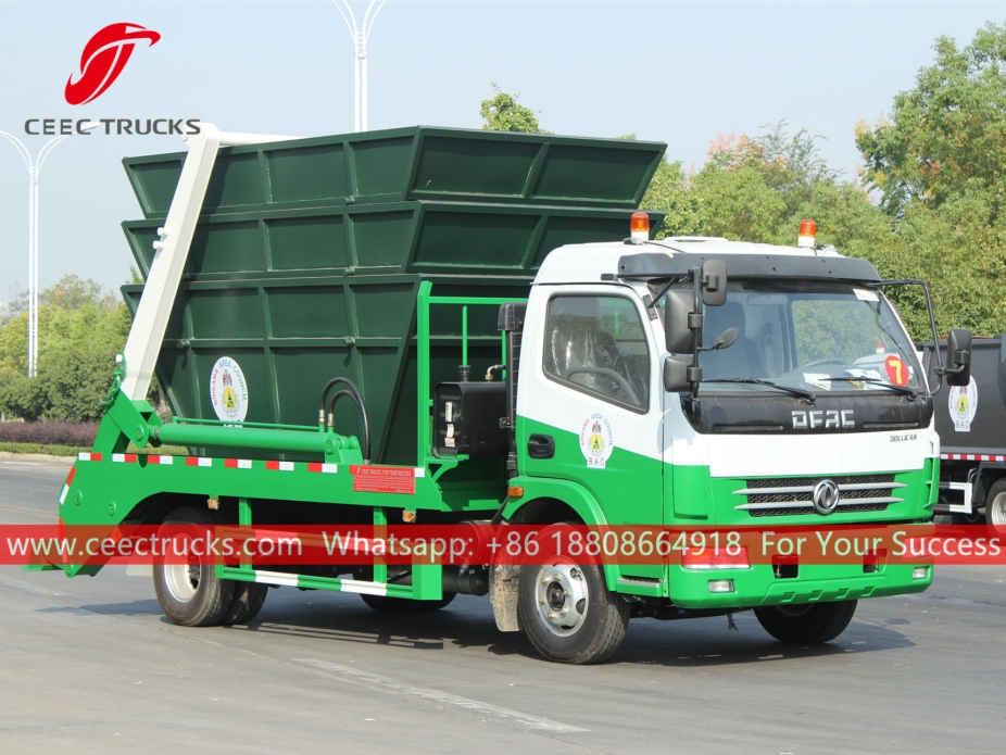 Gâmbia 6CBM Skip Loader Dongfeng