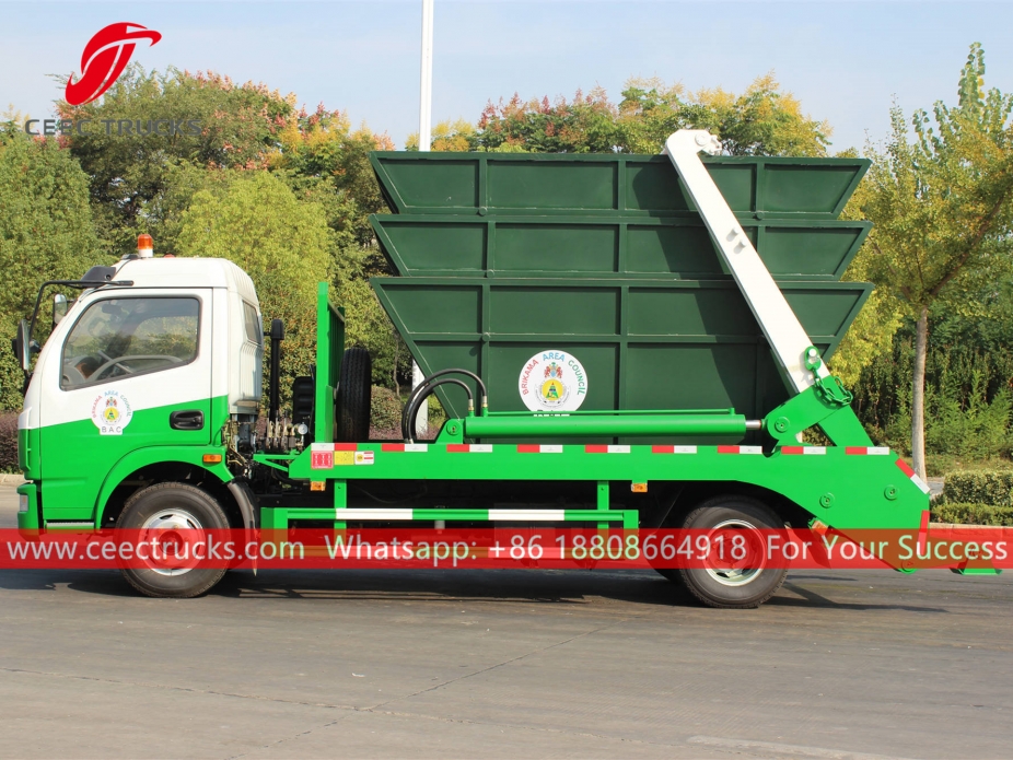 Gâmbia 6CBM Skip Loader Dongfeng